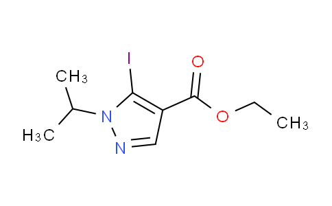 CAS No. 1374258-93-1, Ethyl 5-iodo-1-isopropyl-1H-pyrazole-4-carboxylate
