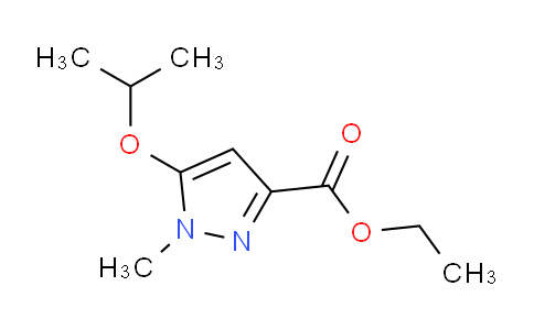 CAS No. 1239763-53-1, Ethyl 5-isopropoxy-1-methyl-1H-pyrazole-3-carboxylate
