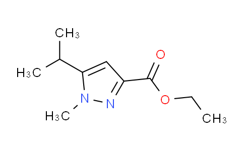 CAS No. 1170483-34-7, Ethyl 5-isopropyl-1-methylpyrazole-3-carboxylate