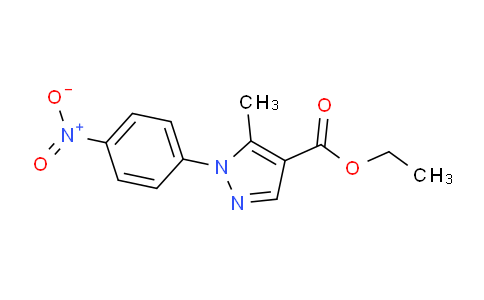 CAS No. 260973-82-8, Ethyl 5-methyl-1-(4-nitrophenyl)-1H-pyrazole-4-carboxylate