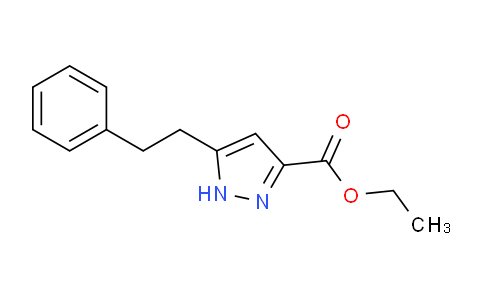 CAS No. 595610-47-2, Ethyl 5-phenethyl-1H-pyrazole-3-carboxylate