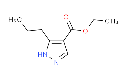 CAS No. 123374-28-7, Ethyl 5-propyl-1H-pyrazole-4-carboxylate