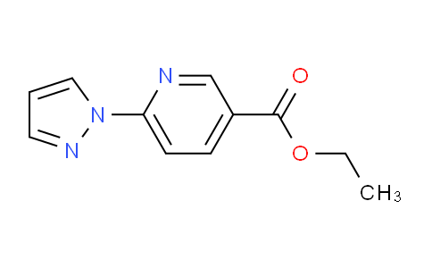 CAS No. 1428929-49-0, Ethyl 6-(1H-pyrazol-1-yl)nicotinate
