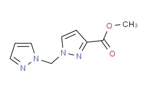 CAS No. 1001499-89-3, Methyl 1-((1H-pyrazol-1-yl)methyl)-1H-pyrazole-3-carboxylate