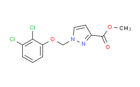CAS No. 1001500-29-3, Methyl 1-((2,3-dichlorophenoxy)methyl)-1H-pyrazole-3-carboxylate