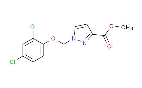 CAS No. 1001500-27-1, Methyl 1-((2,4-dichlorophenoxy)methyl)-1H-pyrazole-3-carboxylate