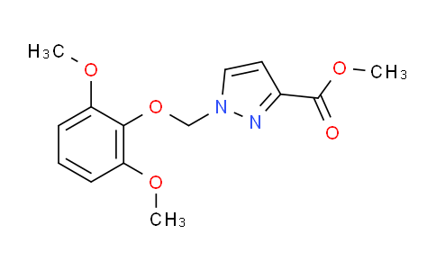 CAS No. 1001499-95-1, Methyl 1-((2,6-dimethoxyphenoxy)methyl)-1H-pyrazole-3-carboxylate
