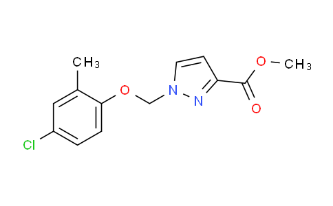 CAS No. 1001500-62-4, Methyl 1-((4-chloro-2-methylphenoxy)methyl)-1H-pyrazole-3-carboxylate