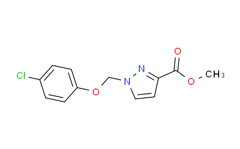 CAS No. 1003988-69-9, Methyl 1-((4-chlorophenoxy)methyl)-1H-pyrazole-3-carboxylate