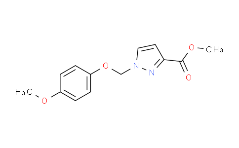 CAS No. 1002243-85-7, Methyl 1-((4-methoxyphenoxy)methyl)-1H-pyrazole-3-carboxylate