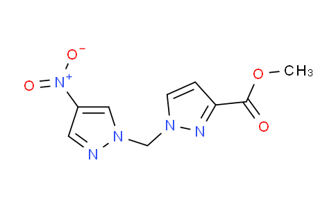 CAS No. 1005696-77-4, Methyl 1-((4-nitro-1H-pyrazol-1-yl)methyl)-1H-pyrazole-3-carboxylate