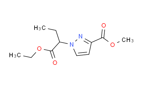 CAS No. 1172405-66-1, Methyl 1-(1-ethoxy-1-oxobutan-2-yl)-1H-pyrazole-3-carboxylate