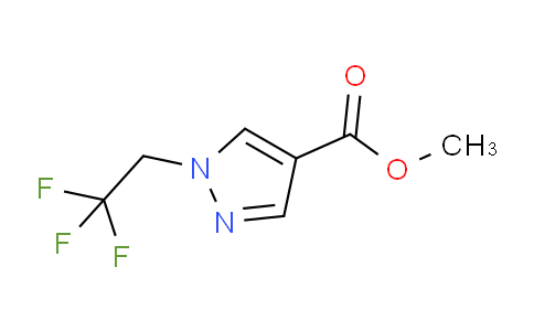 CAS No. 1006461-60-4, Methyl 1-(2,2,2-trifluoroethyl)-1H-pyrazole-4-carboxylate