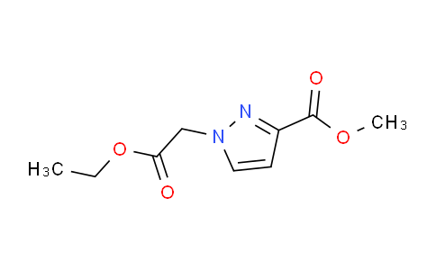 CAS No. 1006319-54-5, Methyl 1-(2-ethoxy-2-oxoethyl)-1H-pyrazole-3-carboxylate