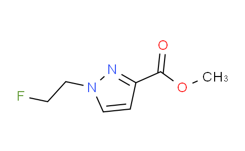 CAS No. 1429417-81-1, Methyl 1-(2-fluoroethyl)-1H-pyrazole-3-carboxylate