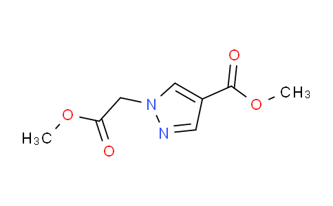 CAS No. 1172052-59-3, Methyl 1-(2-methoxy-2-oxoethyl)-1H-pyrazole-4-carboxylate