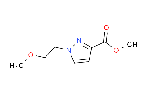 CAS No. 1172825-92-1, Methyl 1-(2-methoxyethyl)-1H-pyrazole-3-carboxylate