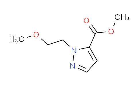 CAS No. 1172860-88-6, Methyl 1-(2-methoxyethyl)-1H-pyrazole-5-carboxylate