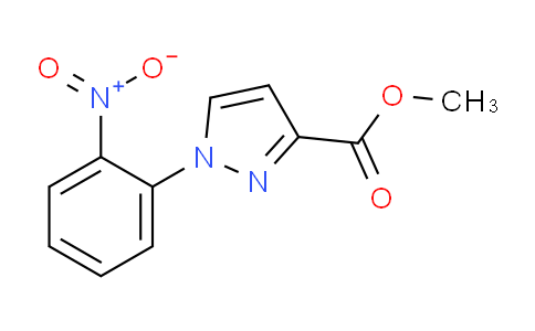CAS No. 1170945-67-1, Methyl 1-(2-nitrophenyl)-1H-pyrazole-3-carboxylate
