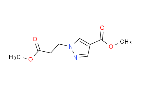 CAS No. 1174836-98-6, Methyl 1-(3-methoxy-3-oxopropyl)-1H-pyrazole-4-carboxylate