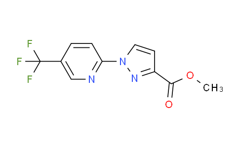 CAS No. 1170420-43-5, Methyl 1-(5-(trifluoromethyl)pyridin-2-yl)-1H-pyrazole-3-carboxylate