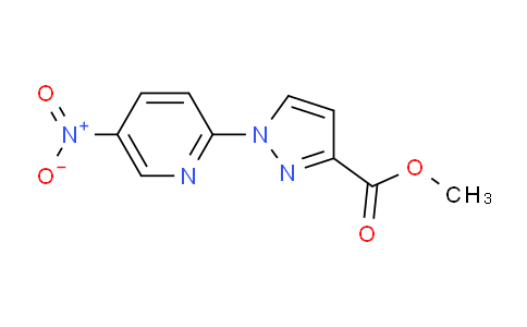 CAS No. 1172021-95-2, Methyl 1-(5-nitropyridin-2-yl)-1H-pyrazole-3-carboxylate