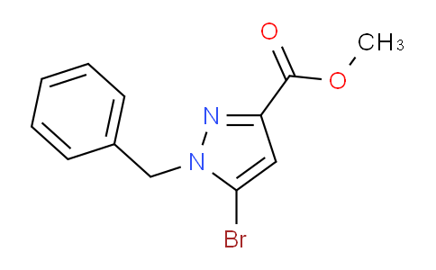 CAS No. 1434128-50-3, Methyl 1-benzyl-5-bromopyrazole-3-carboxylate