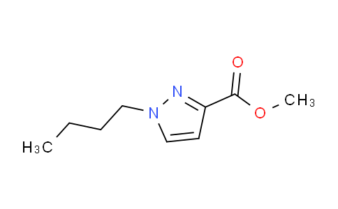 CAS No. 60056-63-5, Methyl 1-butyl-1H-pyrazole-3-carboxylate