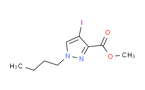 CAS No. 1354705-69-3, Methyl 1-butyl-4-iodo-1H-pyrazole-3-carboxylate