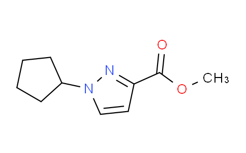 CAS No. 1006319-34-1, Methyl 1-cyclopentyl-1H-pyrazole-3-carboxylate