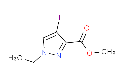 CAS No. 1354704-85-0, Methyl 1-ethyl-4-iodo-1H-pyrazole-3-carboxylate