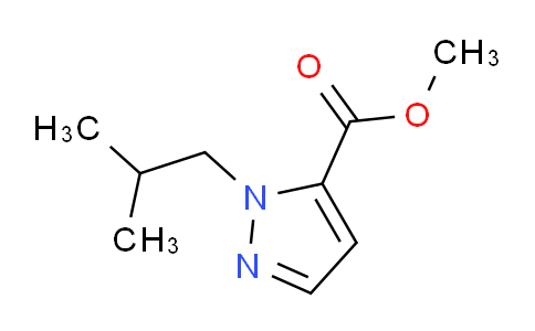 CAS No. 1170514-87-0, Methyl 1-isobutyl-1H-pyrazole-5-carboxylate