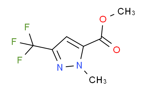 CAS No. 481065-99-0, Methyl 1-methyl-3-(trifluoromethyl)-1H-pyrazole-5-carboxylate