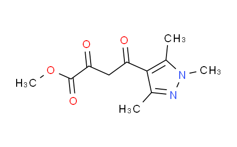 CAS No. 890624-48-3, Methyl 2,4-dioxo-4-(1,3,5-trimethyl-1H-pyrazol-4-yl)butanoate
