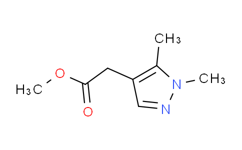 CAS No. 1856974-56-5, Methyl 2-(1,5-dimethyl-1H-pyrazol-4-yl)acetate