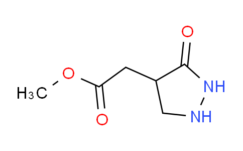 CAS No. 1114595-63-9, Methyl 2-(3-oxopyrazolidin-4-yl)acetate