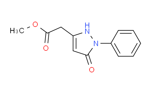 CAS No. 105041-27-8, Methyl 2-(5-oxo-1-phenyl-2,5-dihydro-1H-pyrazol-3-yl)acetate
