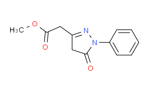 CAS No. 24246-07-9, Methyl 2-(5-oxo-1-phenyl-4,5-dihydro-1H-pyrazol-3-yl)acetate