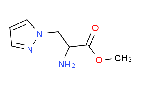 CAS No. 688303-91-5, Methyl 2-amino-3-(1H-pyrazol-1-yl)propanoate