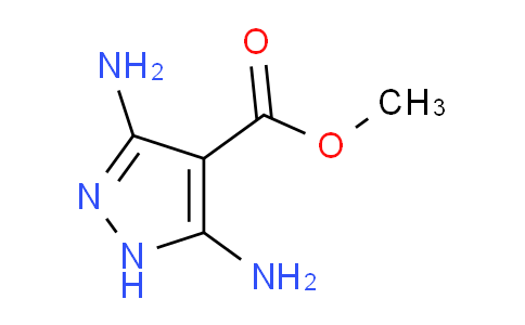 CAS No. 1572-13-0, Methyl 3,5-diamino-1H-pyrazole-4-carboxylate