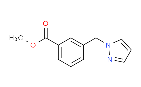 CAS No. 562803-63-8, Methyl 3-((1H-pyrazol-1-yl)methyl)benzoate