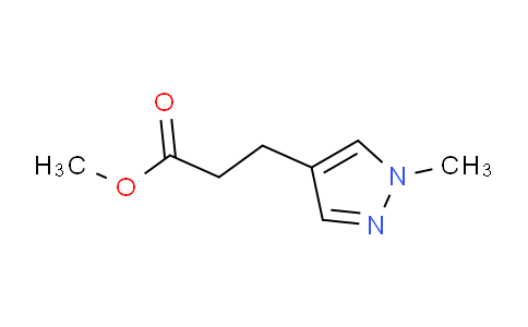 CAS No. 224776-32-3, Methyl 3-(1-methyl-1H-pyrazol-4-yl)propanoate