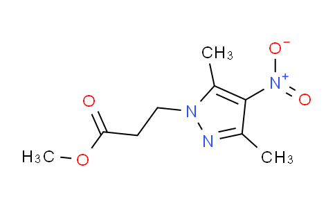 CAS No. 512809-76-6, Methyl 3-(3,5-dimethyl-4-nitro-1H-pyrazol-1-yl)propanoate