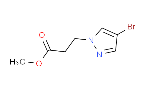 CAS No. 1007517-46-5, Methyl 3-(4-bromo-1H-pyrazol-1-yl)propanoate