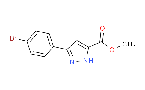 CAS No. 78842-74-7, Methyl 3-(4-bromophenyl)-1H-pyrazole-5-carboxylate