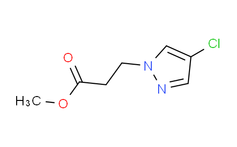 CAS No. 1002033-70-6, Methyl 3-(4-chloro-1H-pyrazol-1-yl)propanoate