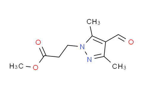 CAS No. 949020-60-4, Methyl 3-(4-formyl-3,5-dimethyl-1H-pyrazol-1-yl)propanoate