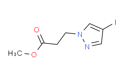 CAS No. 1175275-82-7, Methyl 3-(4-iodo-1H-pyrazol-1-yl)propanoate