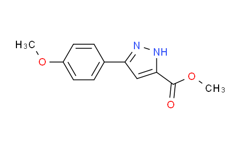 CAS No. 192701-83-0, Methyl 3-(4-methoxyphenyl)-1H-pyrazole-5-carboxylate