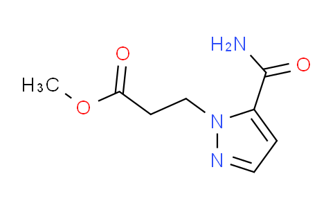 CAS No. 1245807-93-5, Methyl 3-(5-carbamoyl-1H-pyrazol-1-yl)propanoate